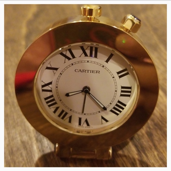 cartier trinity clock